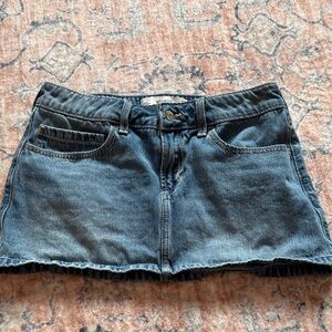Hollister Denim Mini Skirt - Blue